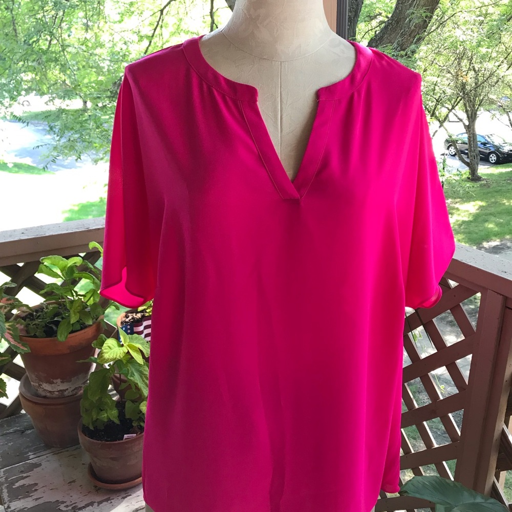 Worthington pink top